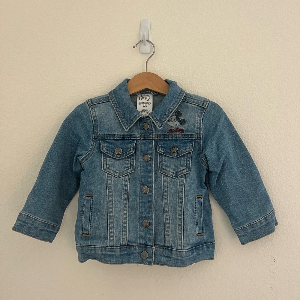 Disney Mickey Mouse Baby Jean Jacket